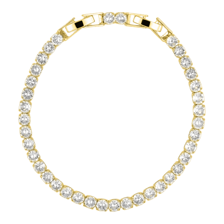 Saini Tennis Armband 14K Vergoldet