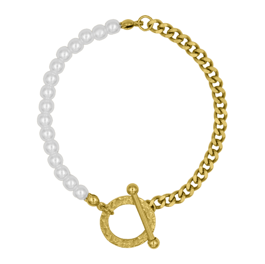 Deluxe Pearl Armband 14K Vergoldet