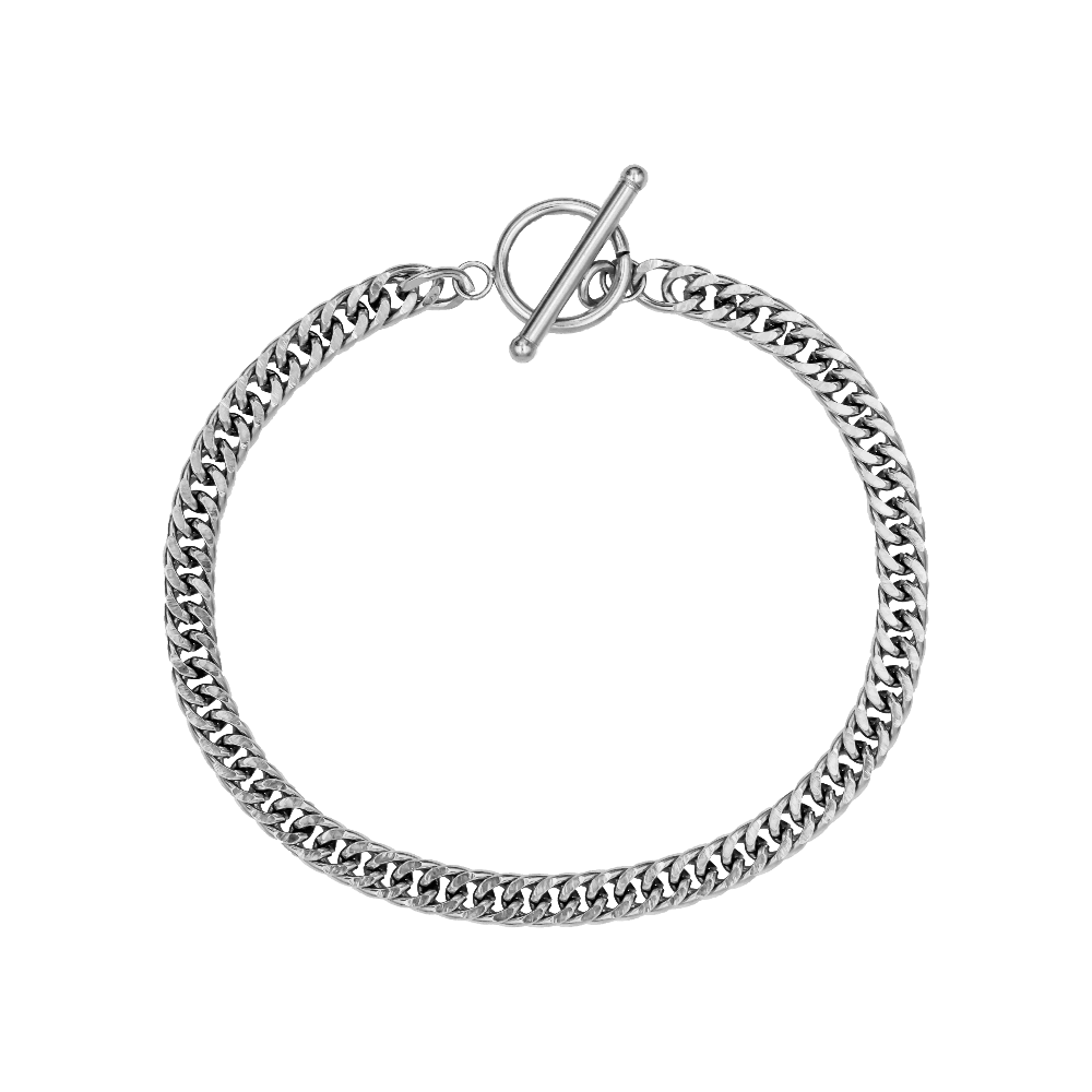 T-Bar Armband 18K Vergoldet