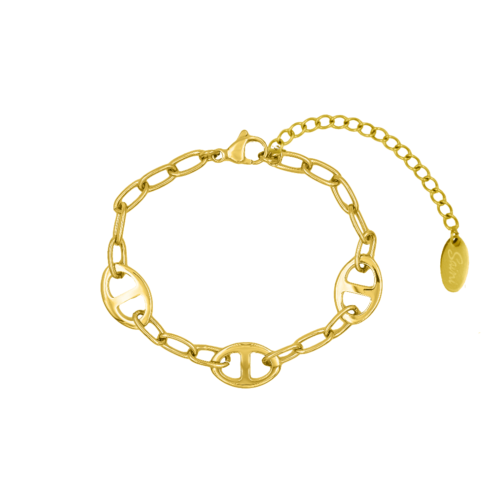 Deluxe Armband 14K Vergoldet