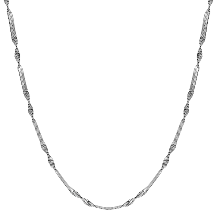 Twisted Simple Kette 18K Vergoldet