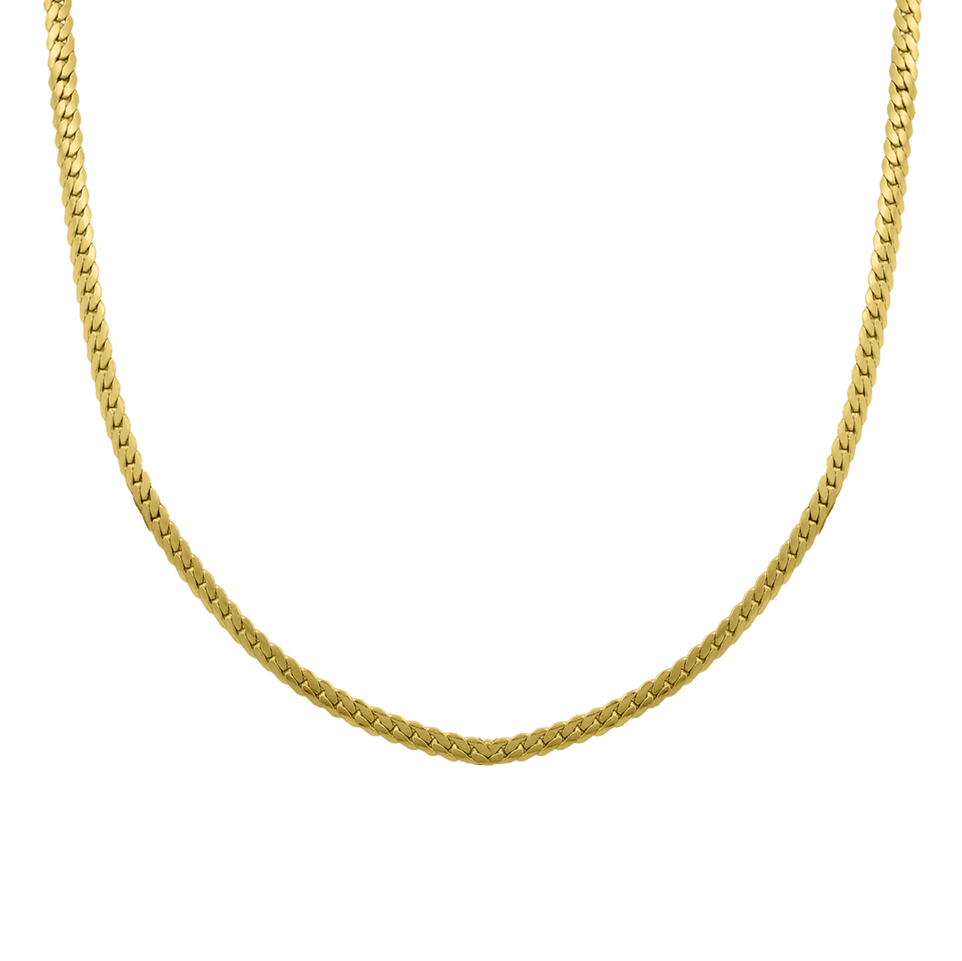 Simple Kette 18K Vergoldet