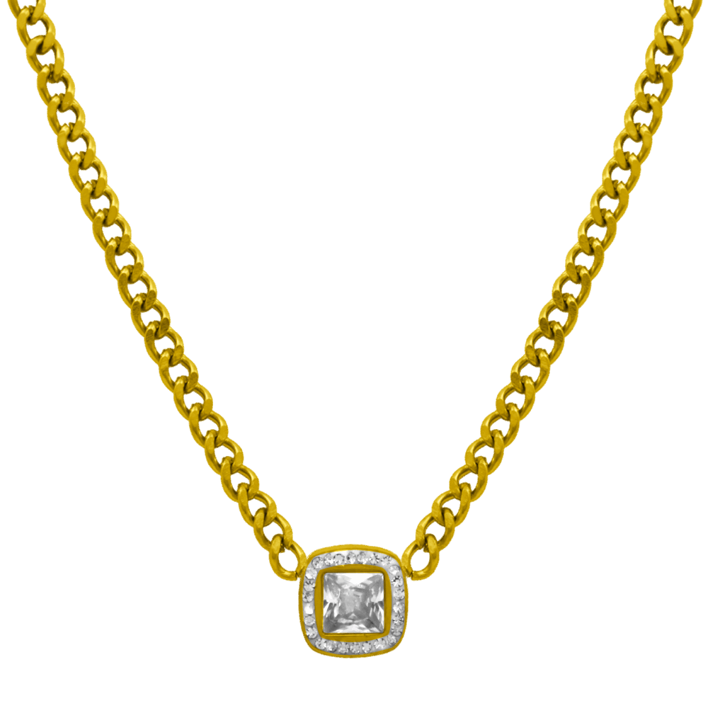 Deluxe Mirror Kette 18K Vergoldet