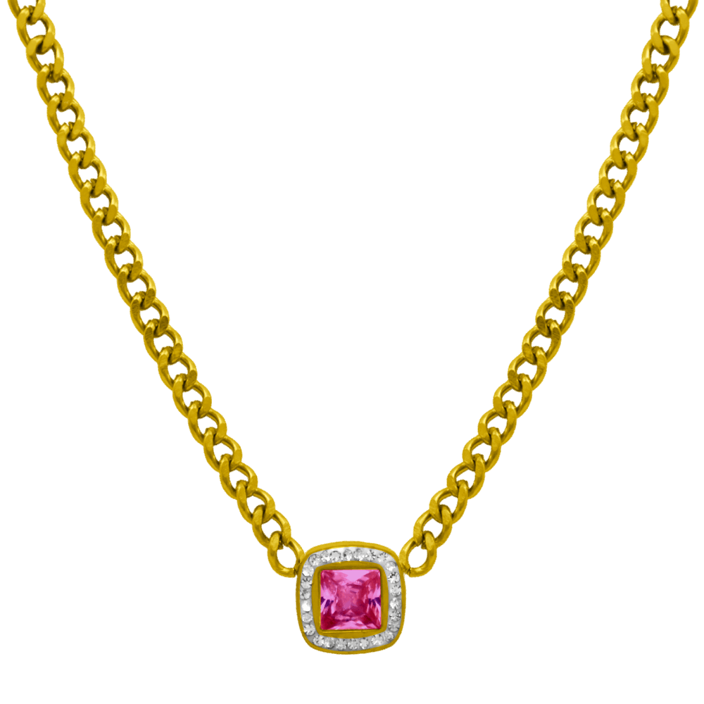 Deluxe Mirror Kette 18K Vergoldet