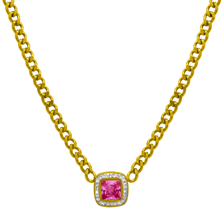 Deluxe Mirror Kette 18K Vergoldet