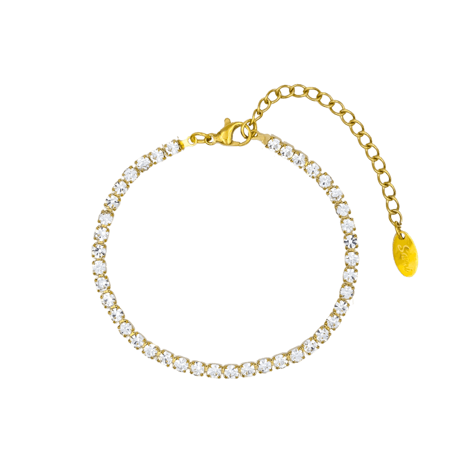 Tennis Armband 18K Vergoldet