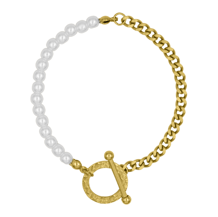 Deluxe Pearl Armband 14K Vergoldet