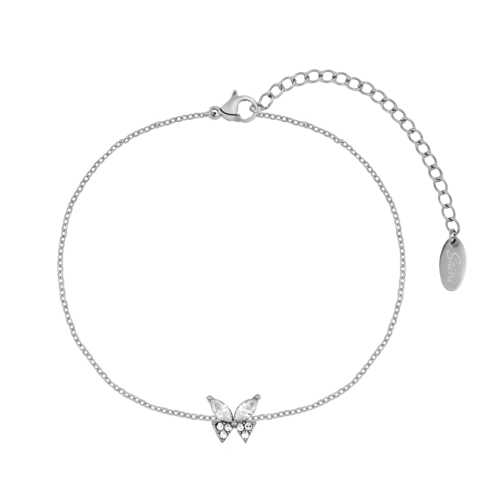 Pretty Butterfly Armband 14K Vergoldet