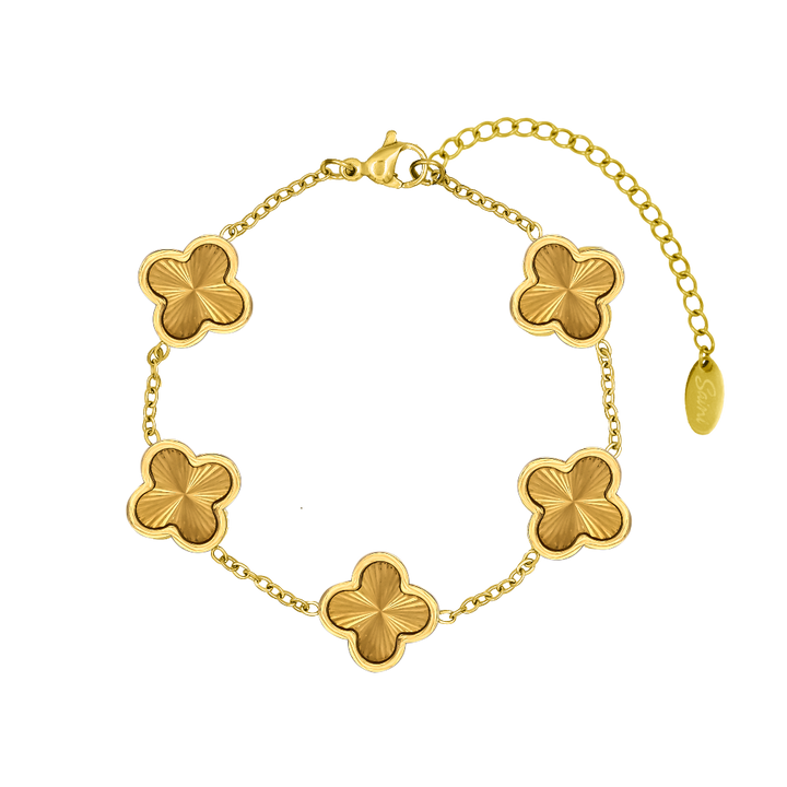 Royal Classic Clover Armband 18K Vergoldet