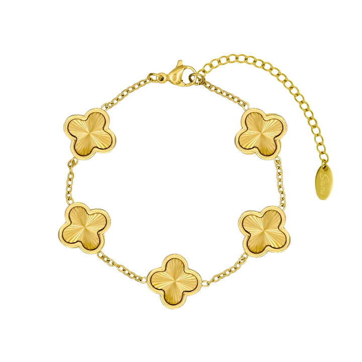 Royal Classic Clover Armband 18K Vergoldet