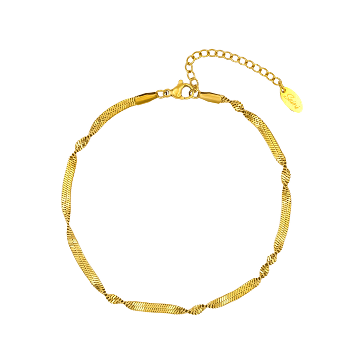 Twisted Simple Armband 18K Vergoldet