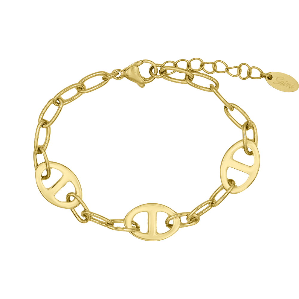 Deluxe Armband 14K Vergoldet