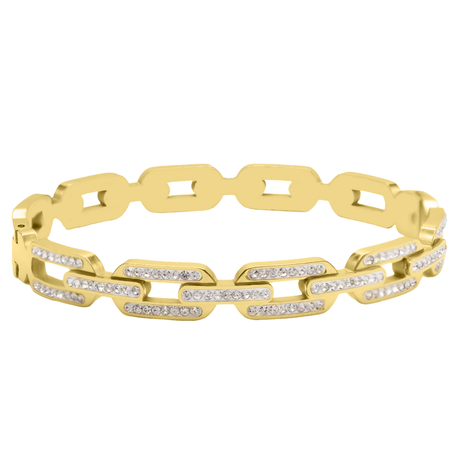 Bond Chain Armreifen 18K Vergoldet - Saini Jewelry