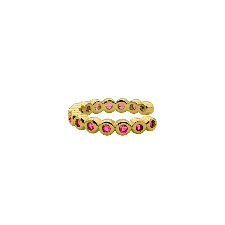 Pink Glory Earcuff 14K Vergoldet