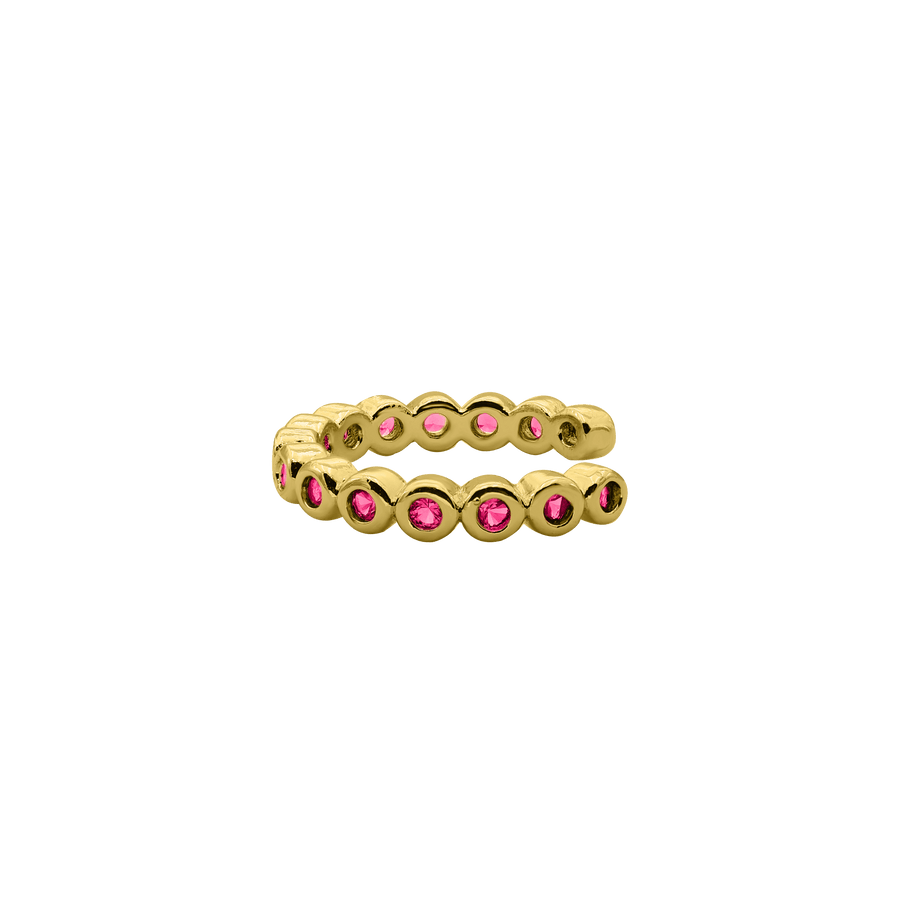Pink Glory Earcuff 14K Vergoldet