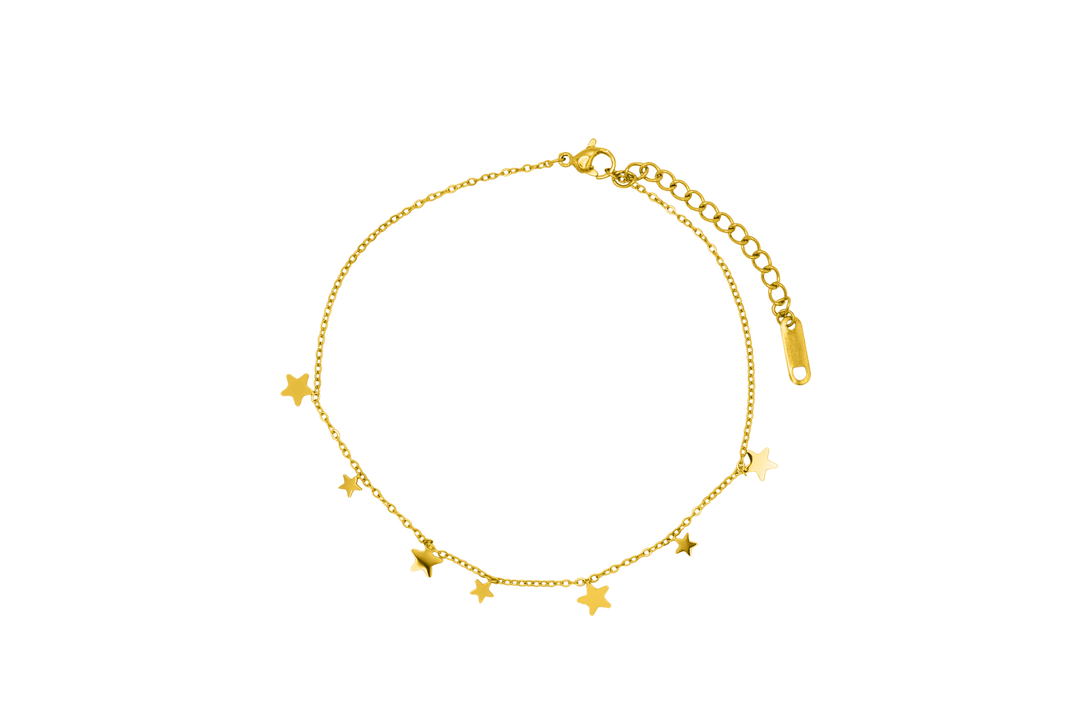 Starly Anklet 14K Vergoldet - Saini Jewelry