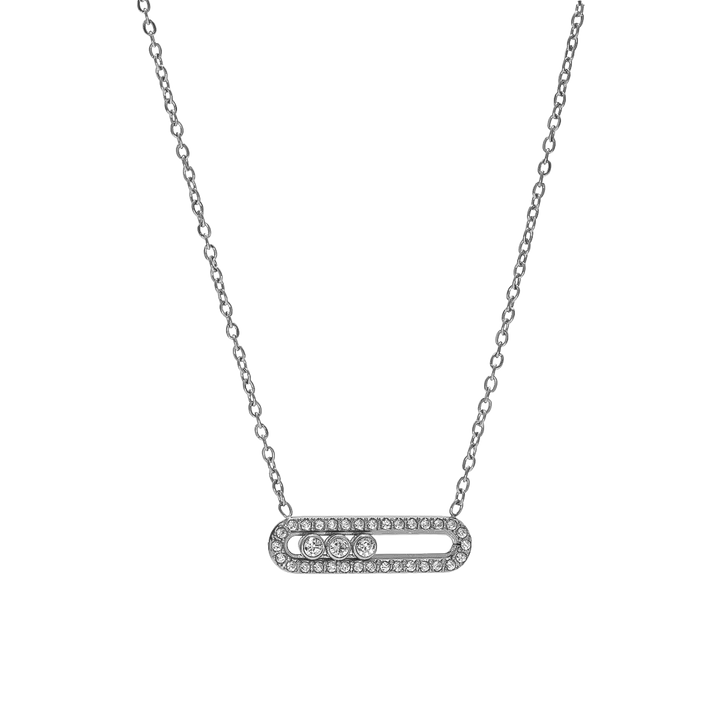 Pave Amour Kette 18K Vergoldet