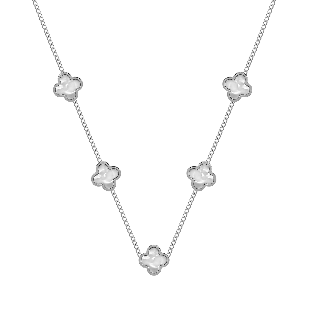 Perlmutt Classic Multi Clover Kette 18K Vergoldet