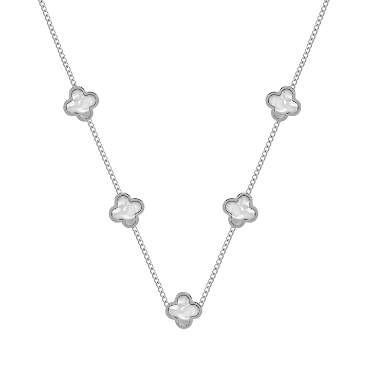 Perlmutt Classic Multi Clover Kette 18K Vergoldet