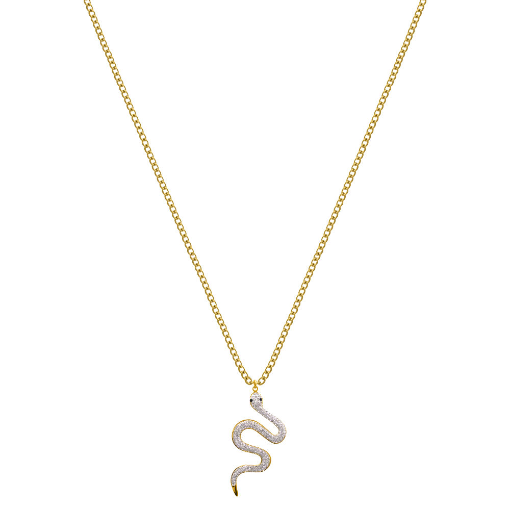 Exalted Snake Kette 18K Vergoldet