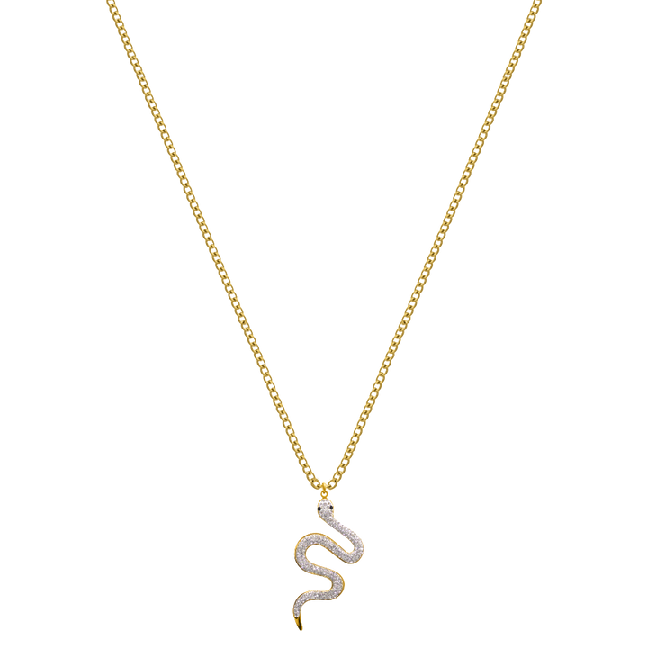 Exalted Snake Kette 18K Vergoldet