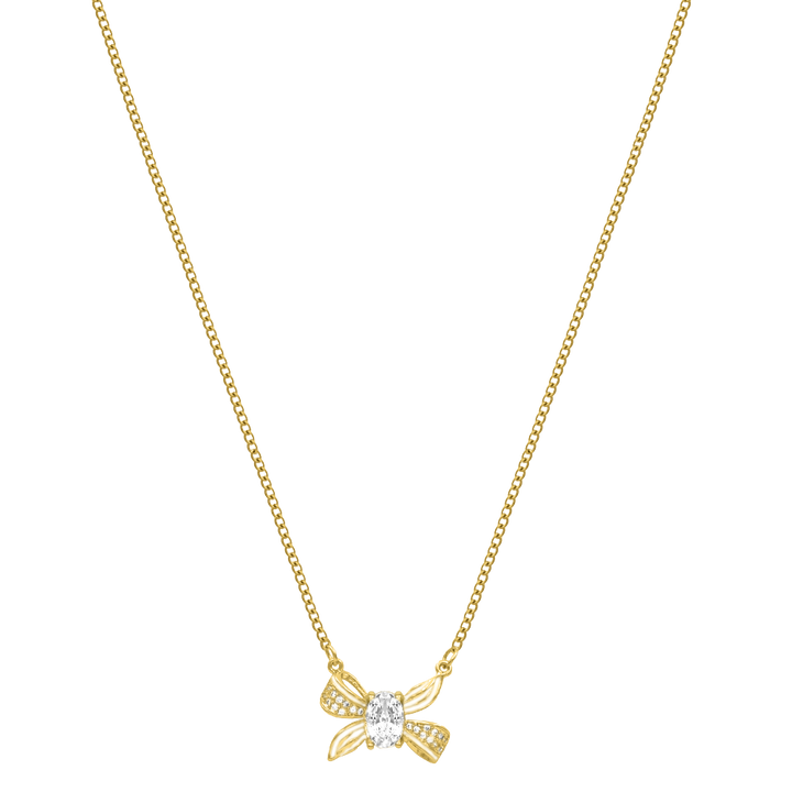 Majestic Bow Kette 14K Vergoldet