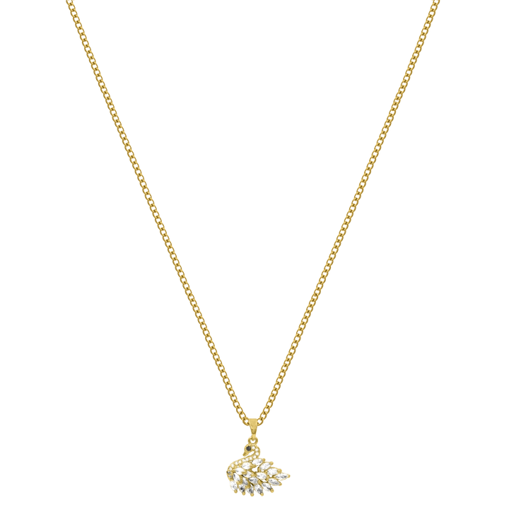 Mighty Swan Kette 14K Vergoldet