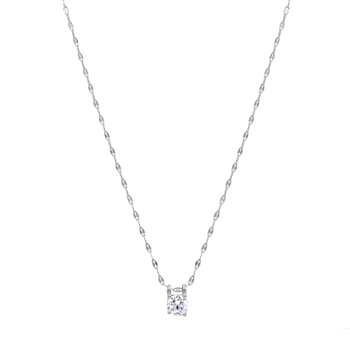 Pretty Crystal Kette 14K Vergoldet