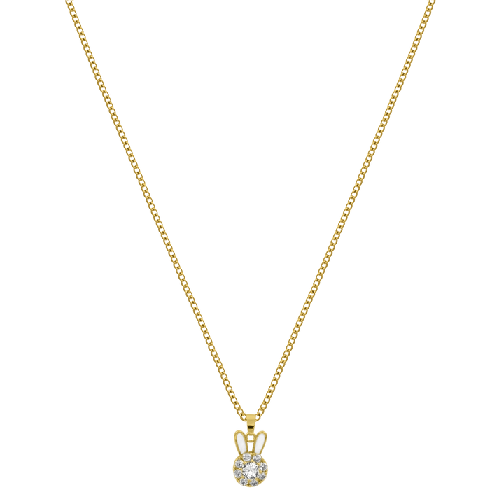 Sweet Bunny Kette 14K Vergoldet