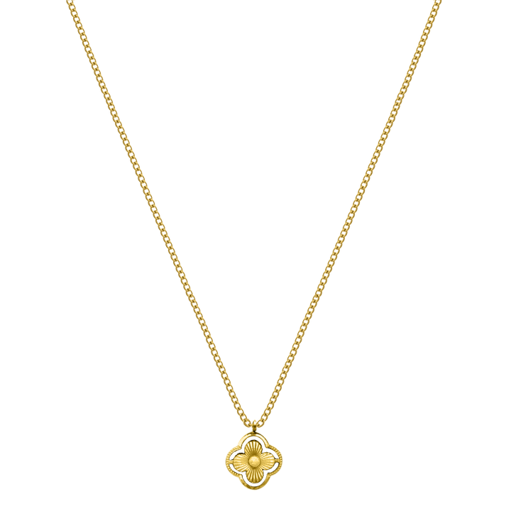 Sweet Precious Leaf Kette 14K Vergoldet