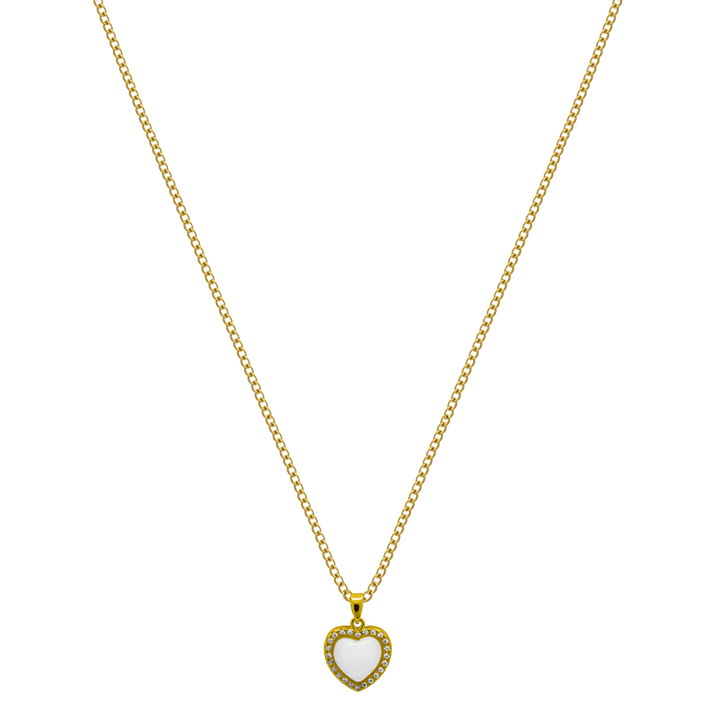 Precious Heart Kette 14K Vergoldet