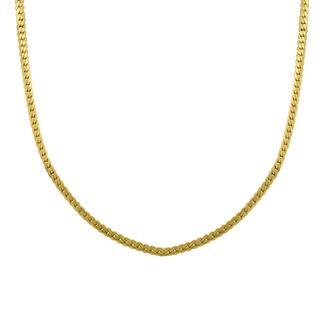 Simple Kette 18K Vergoldet