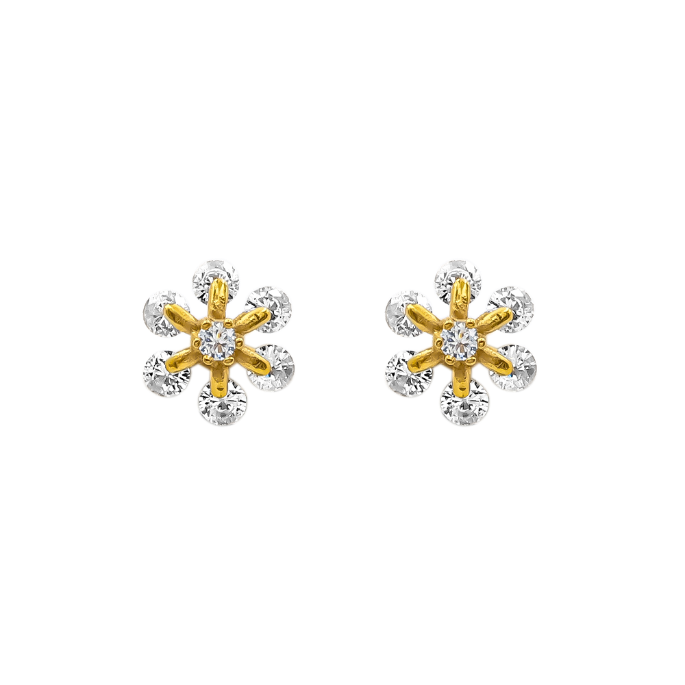 Elegant Blossom Ohrringe 18K Vergoldet