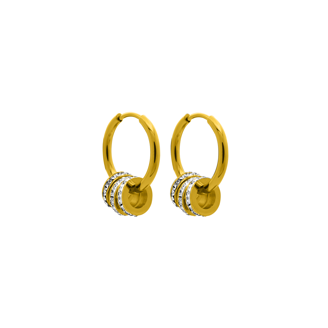 TriCircle Shine Ohrring - Saini Jewelry