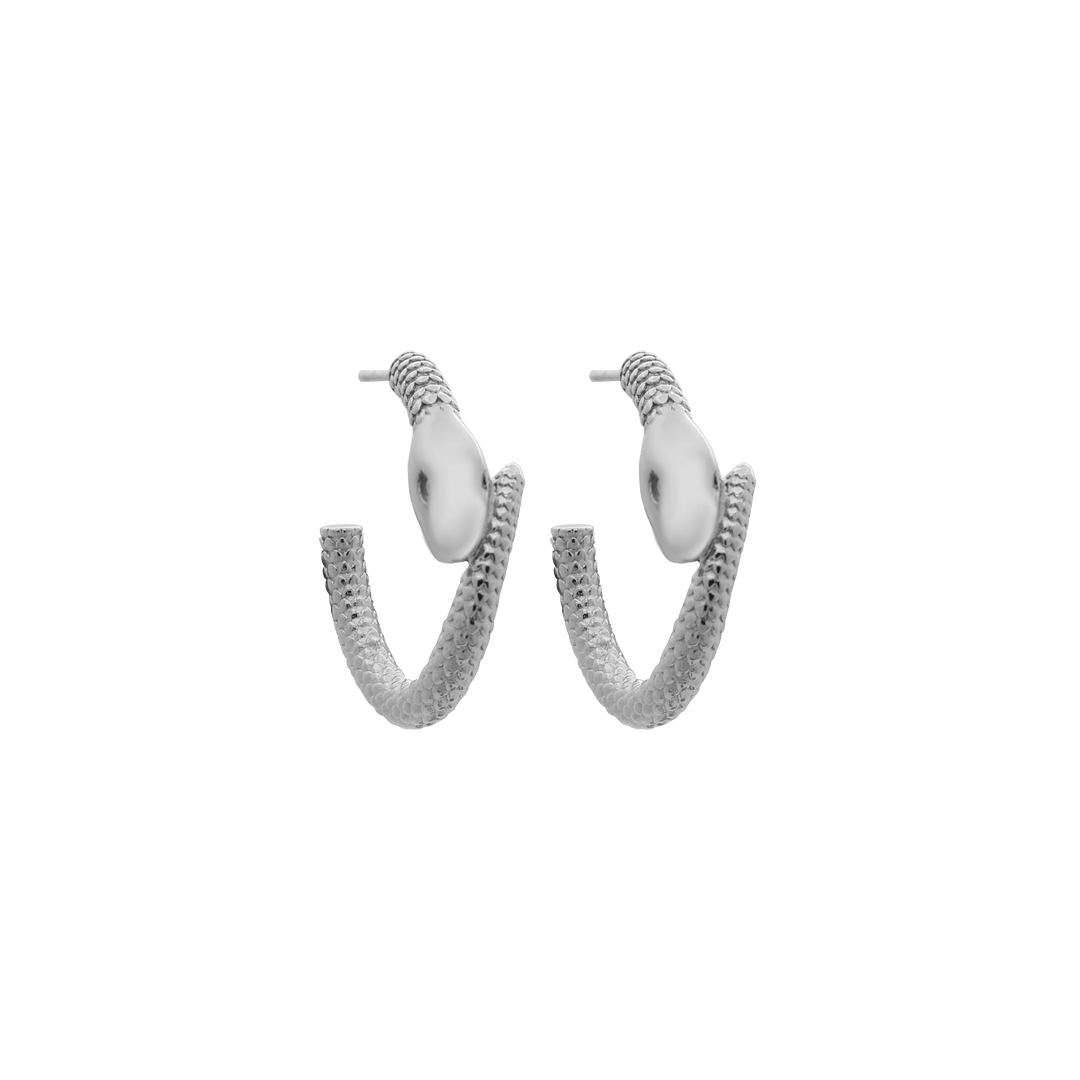 Snake Ohrstecker 14K Vergoldet - Saini Jewelry